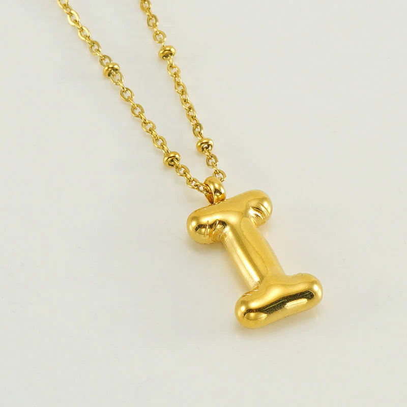 Bubble Letter Initial Necklace (Bundle) - Image 34