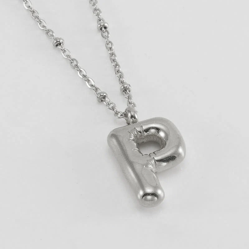 Bubble Letter Initial Necklace (Bundle) - Image 53