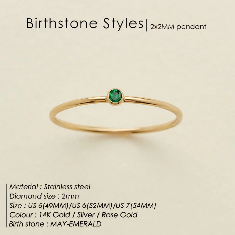 Dainty Birthstone Ring (Bundle) - Image 29