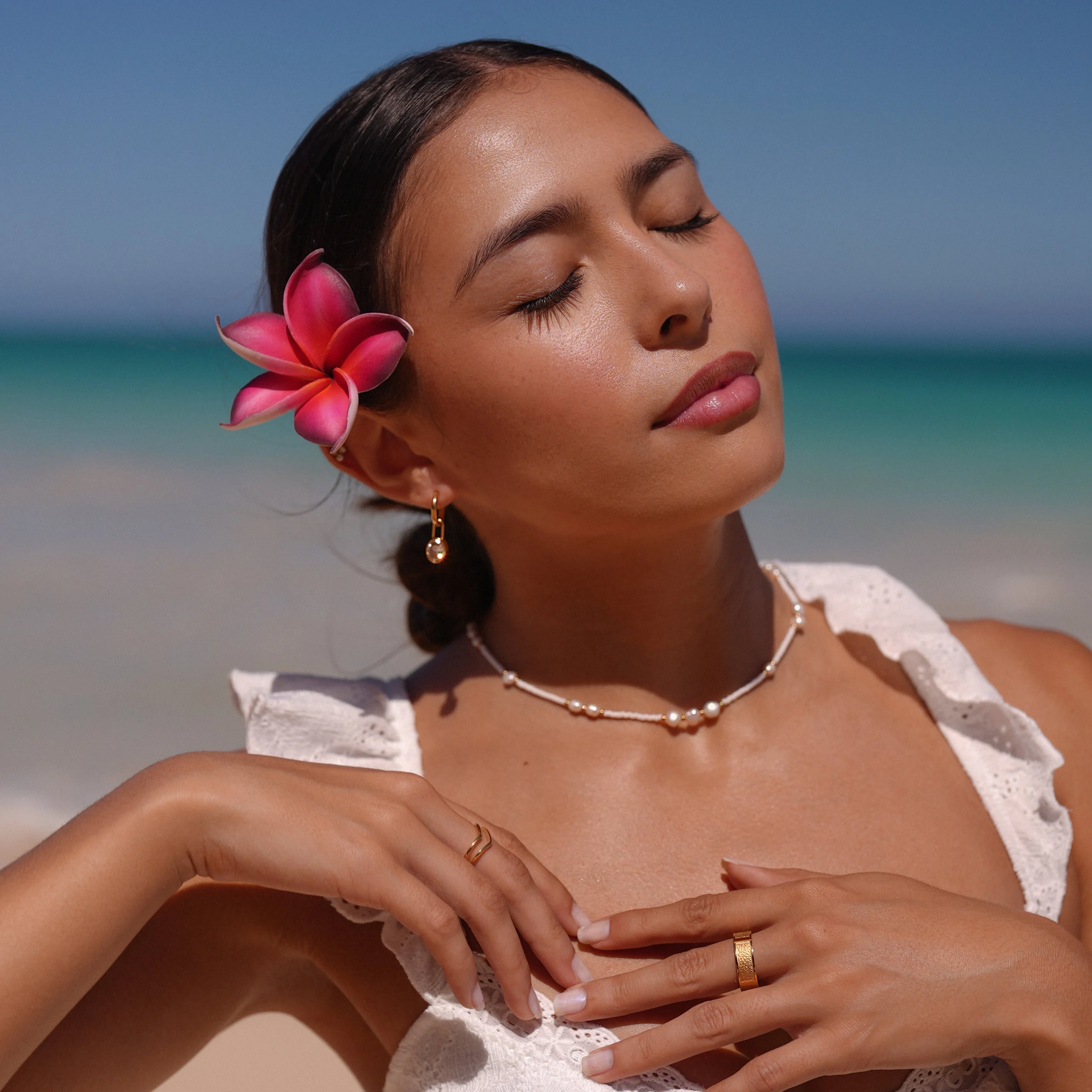 Diamond Lock Earrings - Image 5