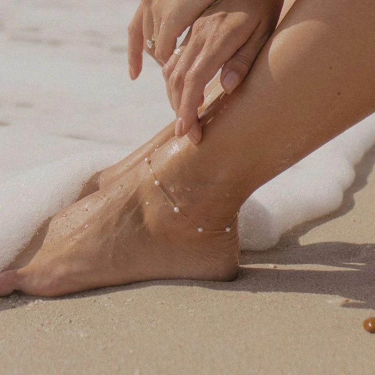 Cali Pearl Anklet - Image 3
