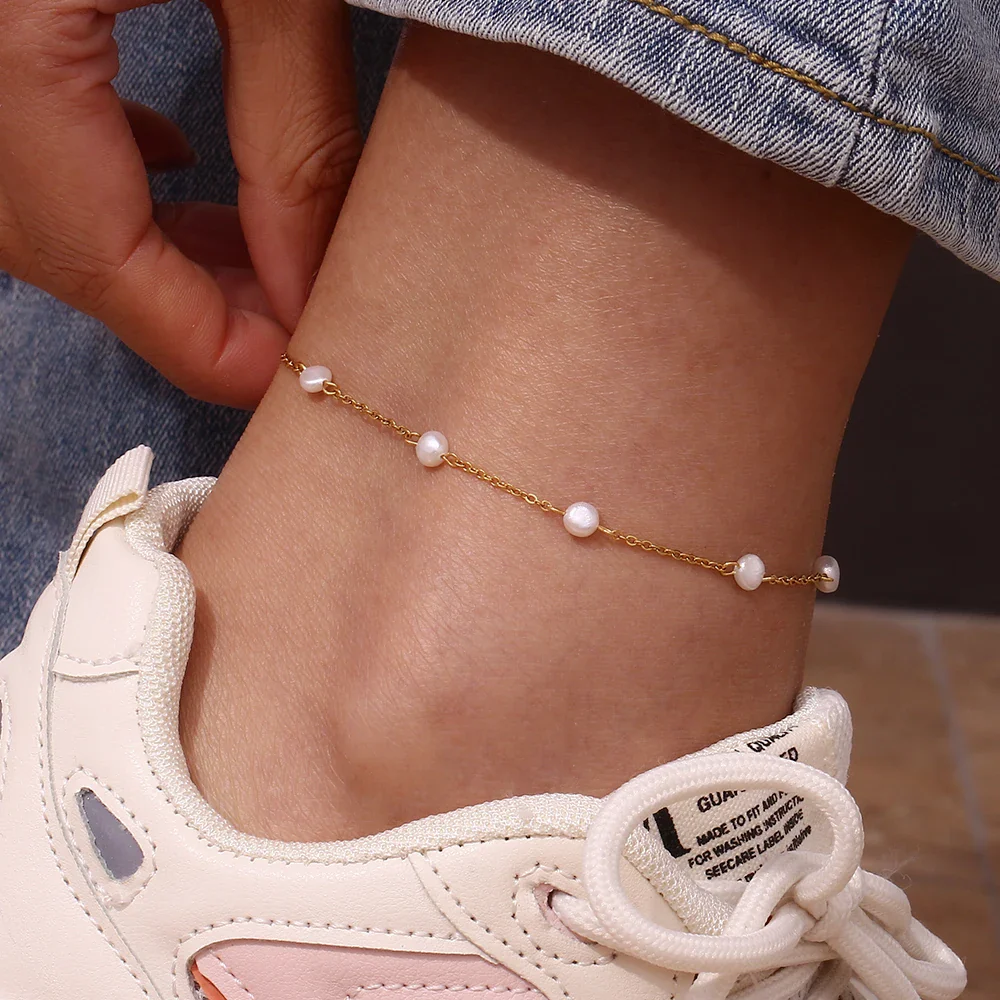 Cali Pearl Anklet - Image 6