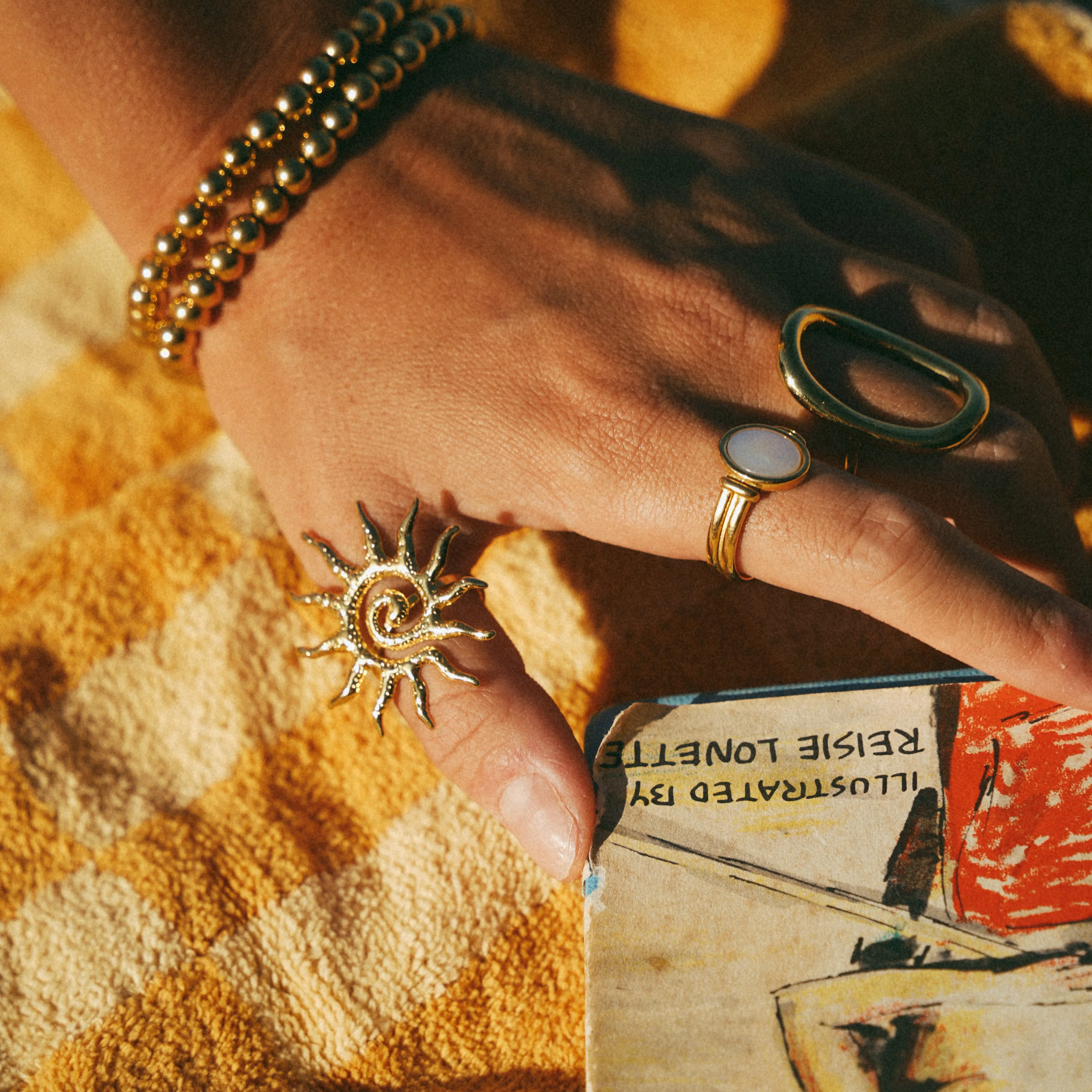 Kai Mother Of Pearl ring - Image 4