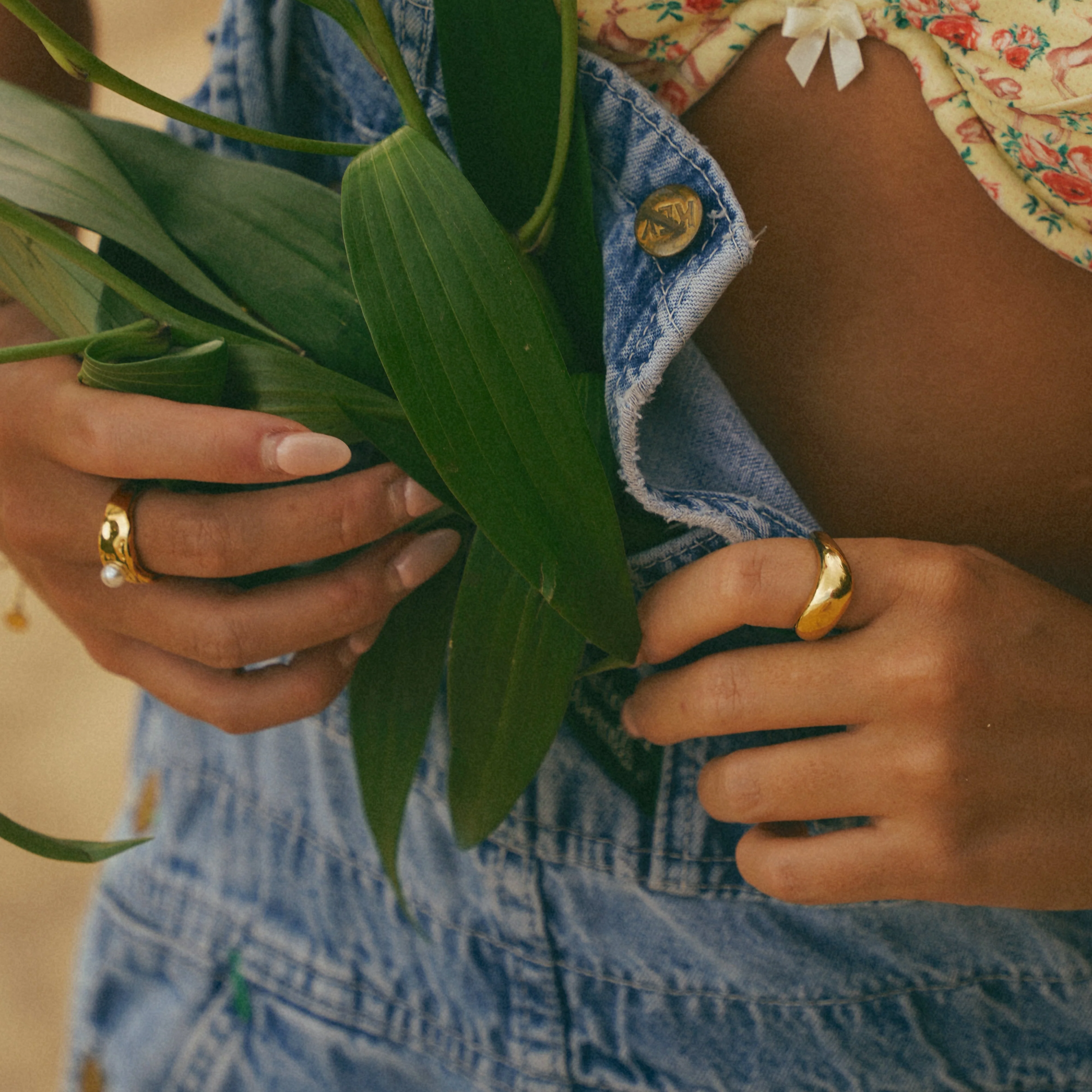 Lava de Oro Pearl Ring - Image 3