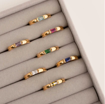 Treasure Birthstone Ring - Image 3