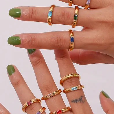 Treasure Birthstone Ring - Image 4