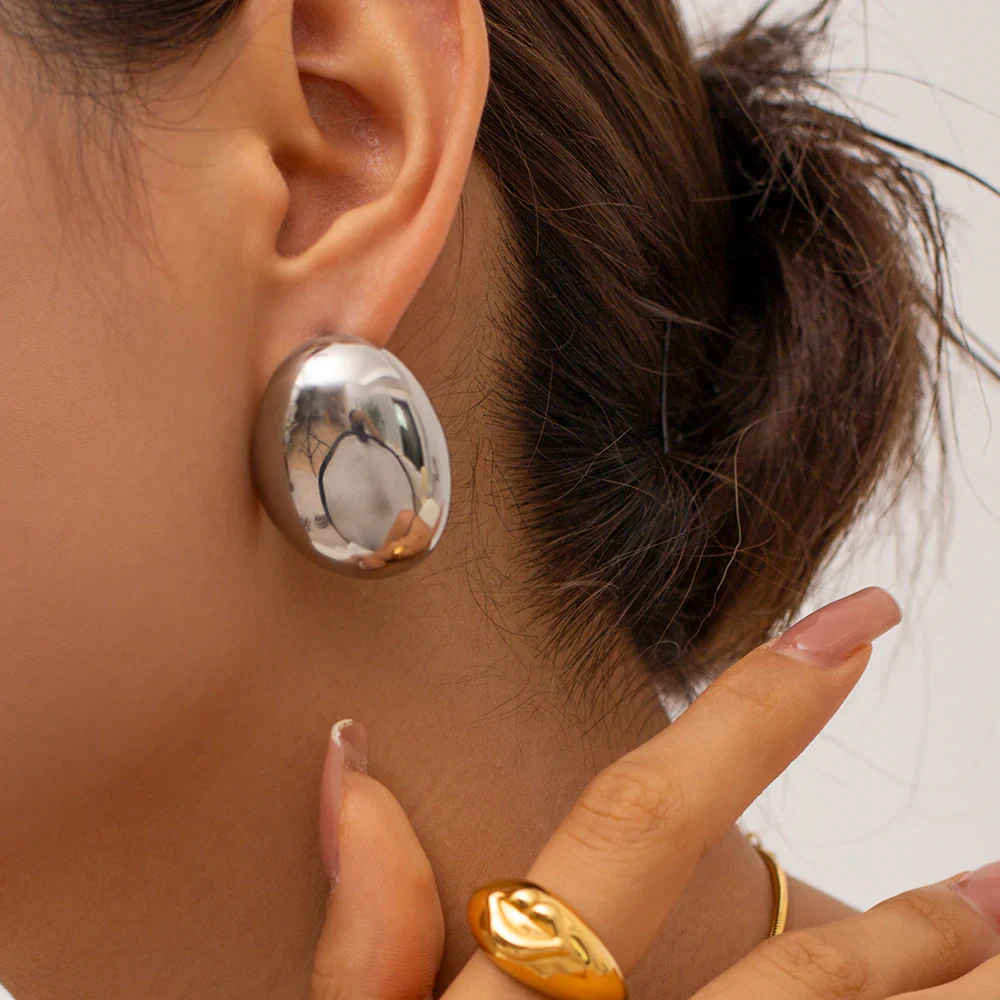 Cannes Chunky Earrings - Image 4